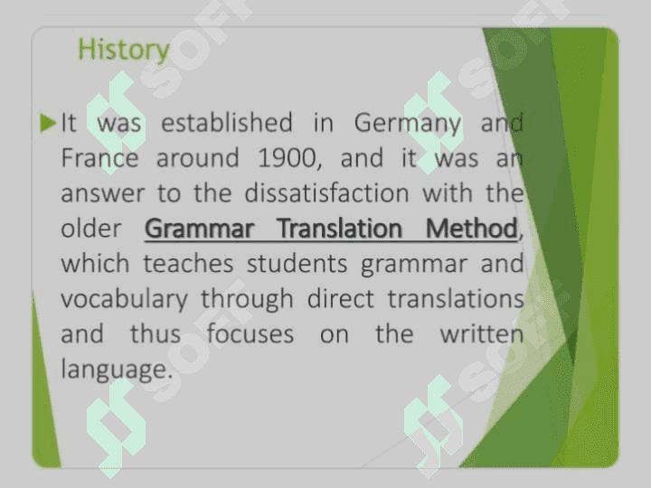 The direct method in teaching communicative skills 3