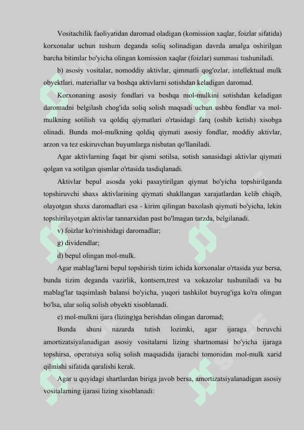 Foyda solig’ini hisoblash va byudjetga undirish tartibi 8