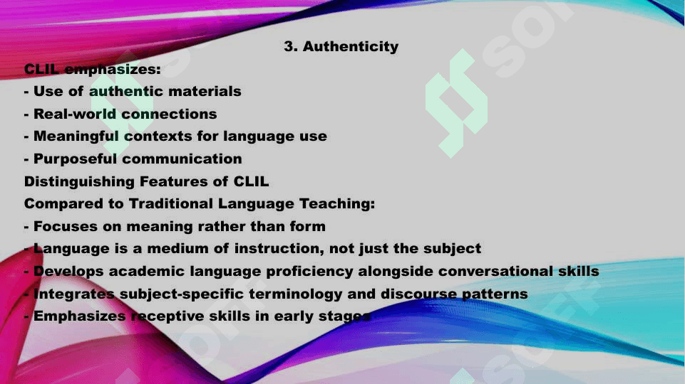 Content and Language Integrated Learning (CLIL) 6