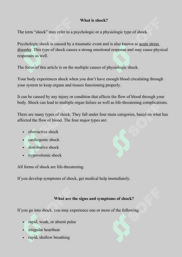 SHOCK AND POISONING 2