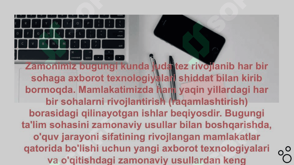 Mavzu:Xorijiy mamlakatlarda informatika fanini o'qitish 2