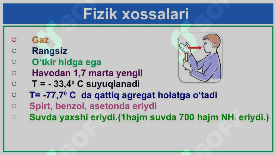 Аzotning vodorodli birikmalari 8
