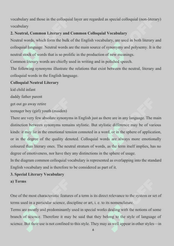 Conversion and shortening as a word formation means. 6