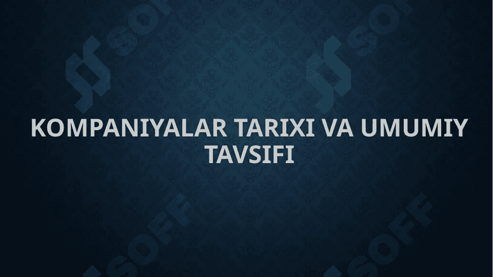 Mersedez-Benz, Toyoto va Volvo kompaniyalarining qiyosiy tahlili 3