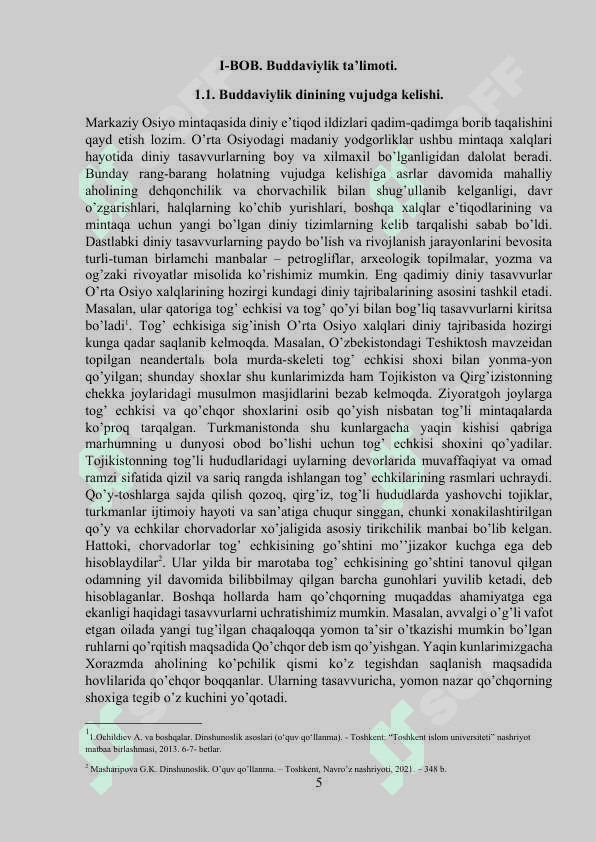 Bizning mintaqamiz buddaviylikning eng ilg’or va estetiklashgan shakillaridan birining markazi bo’lganligi.docx 5