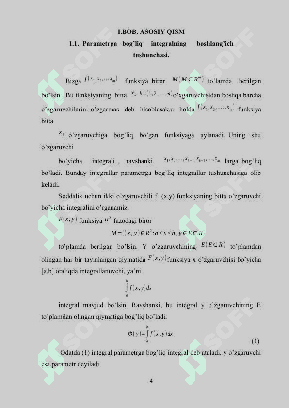 PARAMETRGA BOG’LIQ INTEGRALLAR VA ULARNING FUNKSIONAL XOSSALARI.docx 3