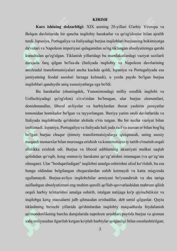 ITALIYA 18 ASR OXIRI 19 ASR BOSHLARIDA 2