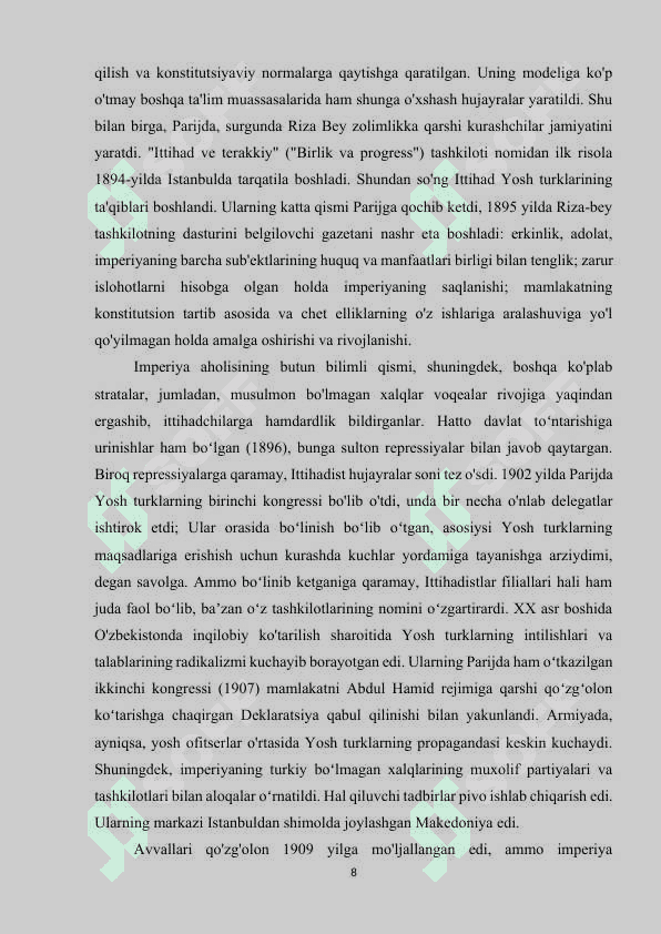 YOSH TURKLARNING SIYOSIY FAOLIYATI 7