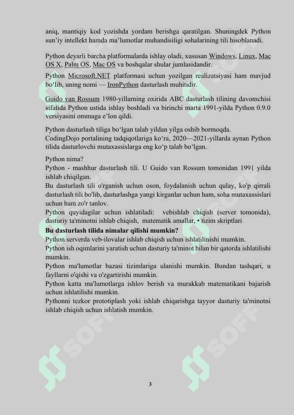 Python dasturlash tilida grafika bilan ishlash kutubxonalari. Matplotlib 3