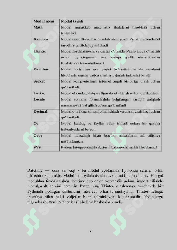 Python dasturlash tilida grafika bilan ishlash kutubxonalari. Matplotlib 8