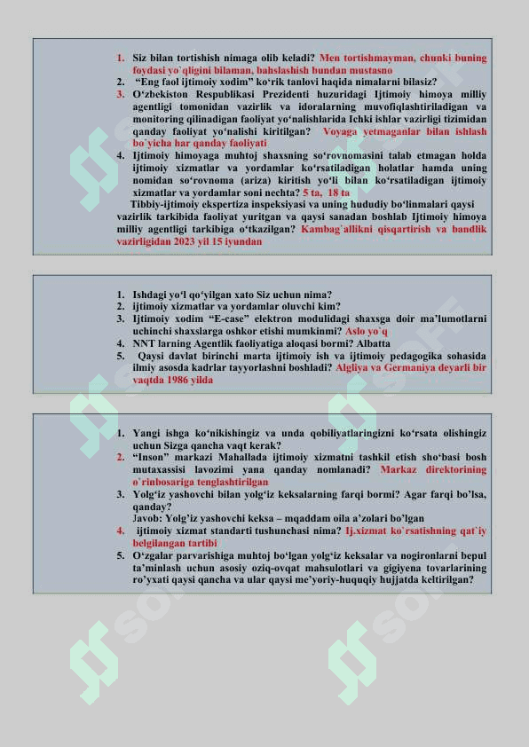 Savollar argos  Biletlar 4