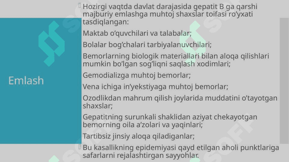 Gepatitlar :B,C,D 4