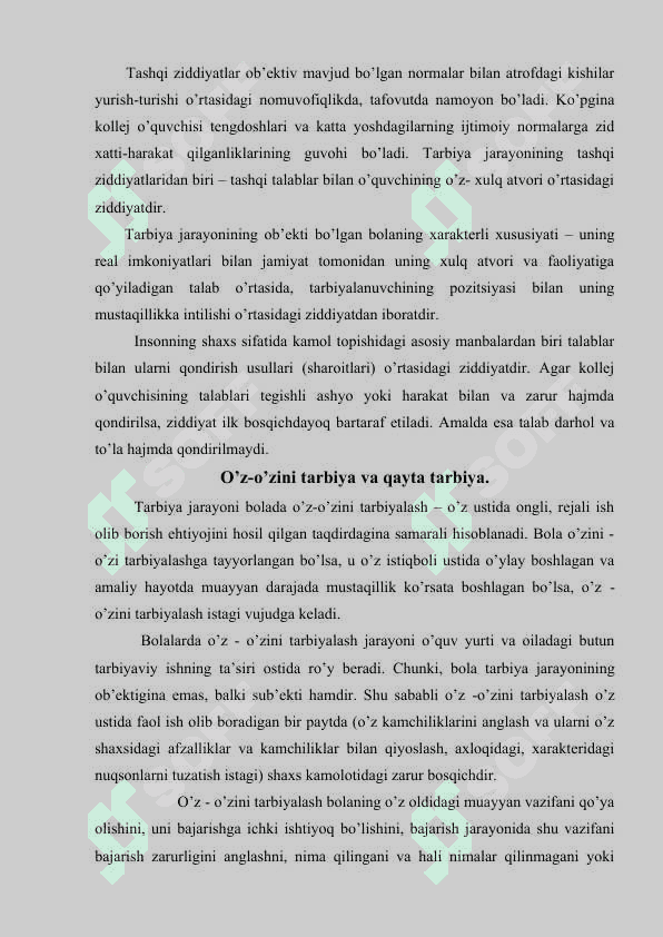 Tarbiya fanining ilmiy nazariy va metodologik asoslari 8