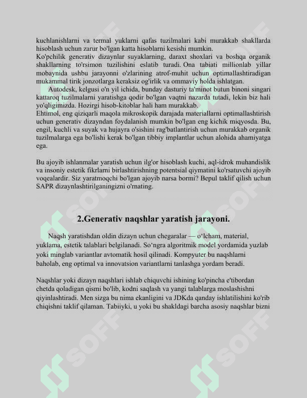 Generativ dizayn naqshlari 3