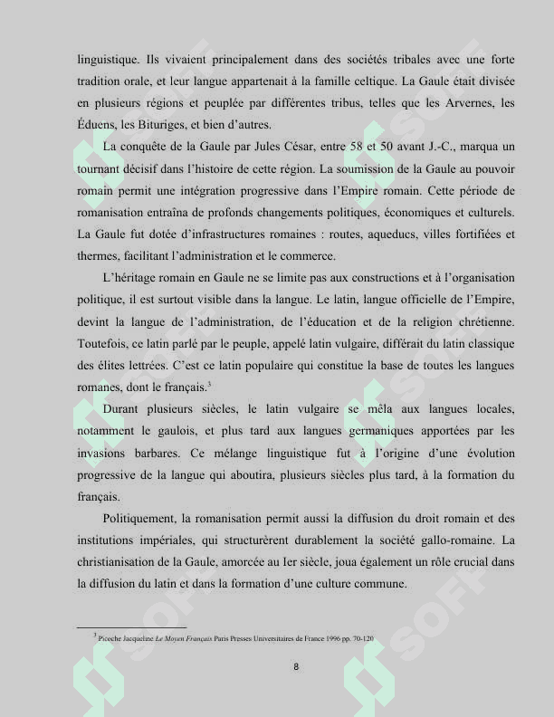 La naissance du français 8
