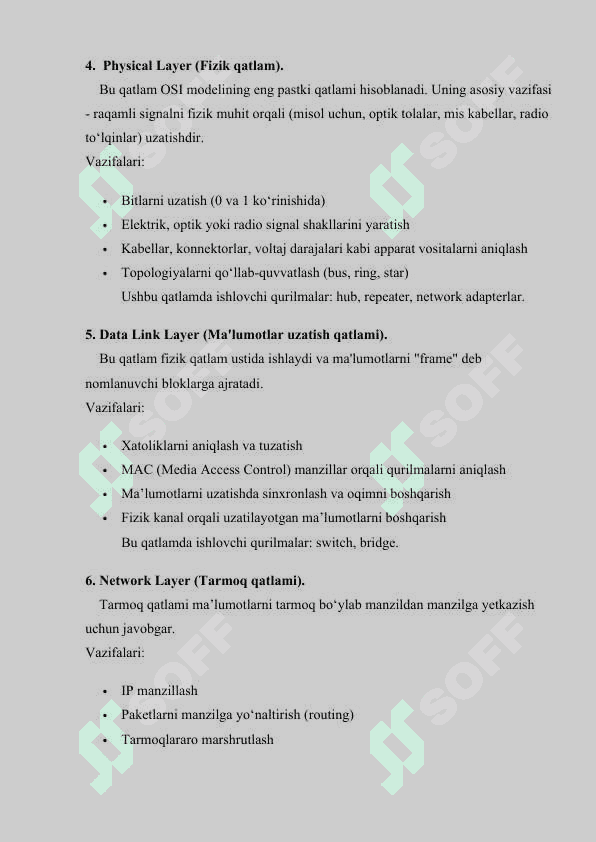 OSI modeli 3