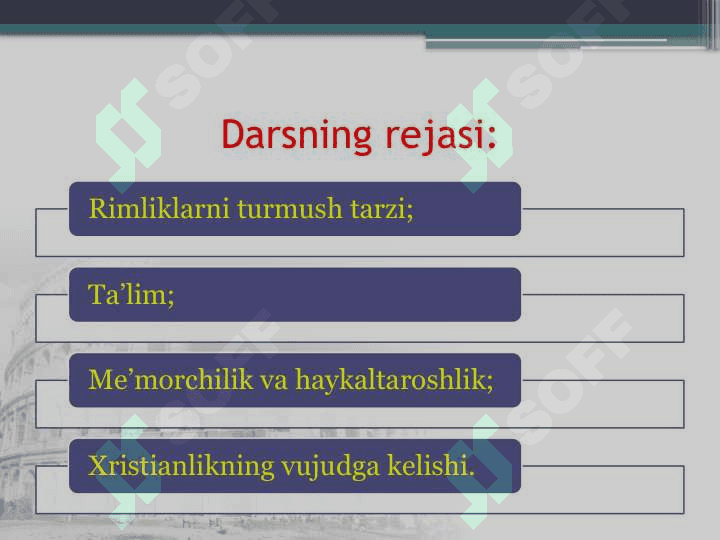 Qadimgi Rim madaniyati 6
