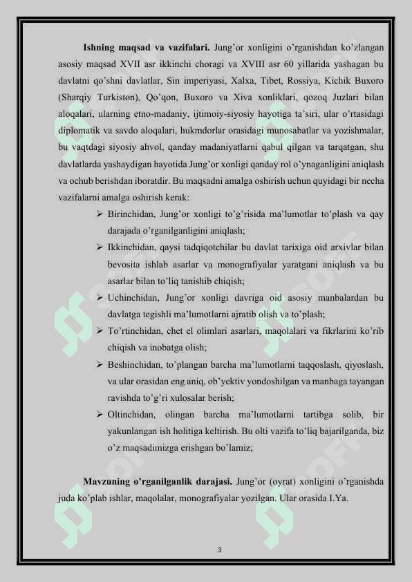 Jung’or xonligi va uning inqirozi 3
