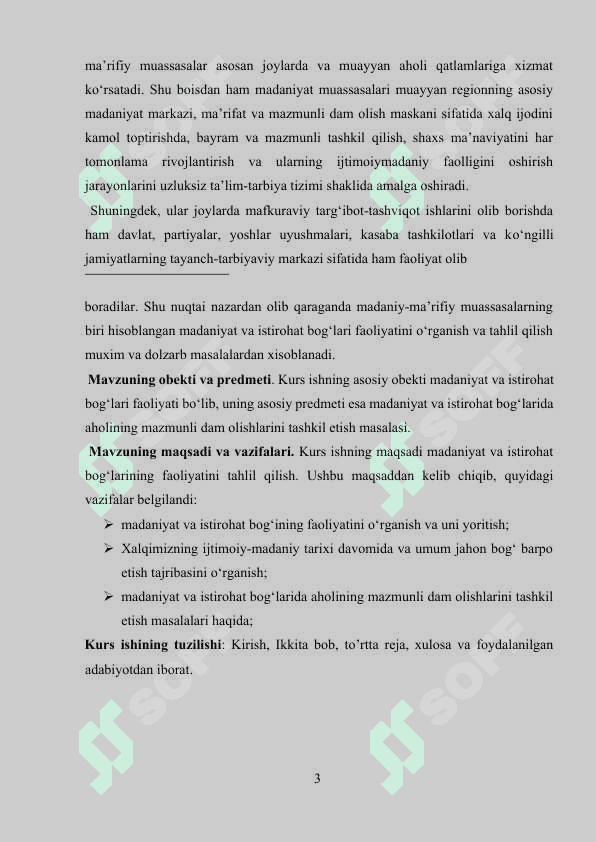 Mamlakatimizdagi madaniyat va istirohat bog’lari 3