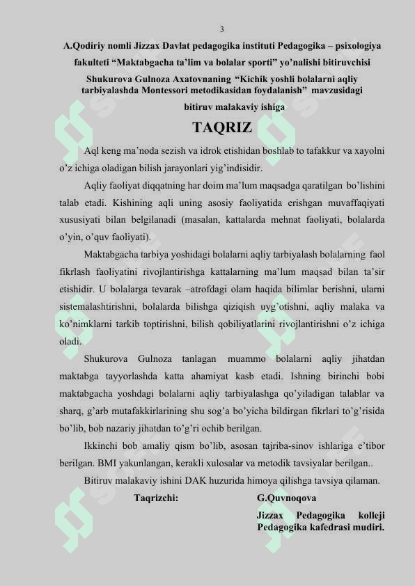 KICHIK YOSHLI BOLALARNI AQLIY TARBIYALASHDA MONTESSORI METODIKASIDAN FOYDALANISH 3