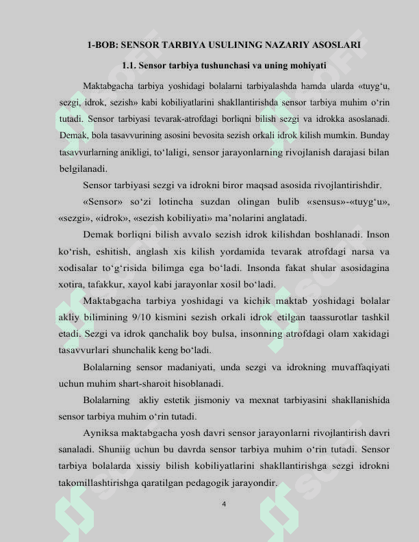 Maktabgacha ta'limda sensor tarbiya usuli 4