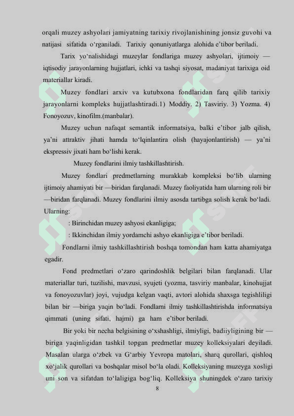 TERMIZ ARXEOLOGIYA MUZEYI TARIXI 8