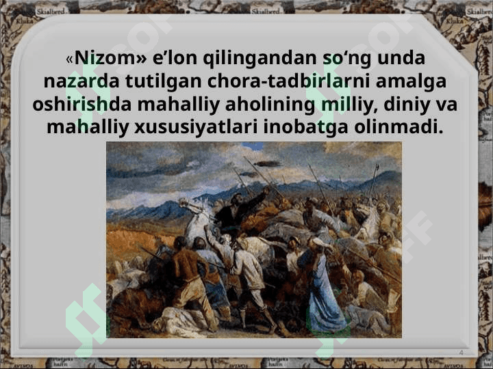 9 sinf O'zbekiston tarixi Andijon qo'zg'oloni 4