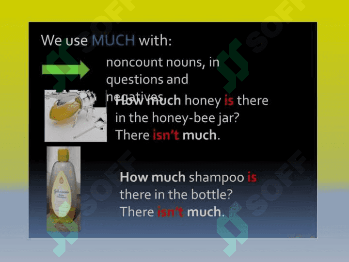 Much or many 4