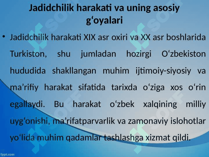 Turkiston jadidlari faoliyati 25 6