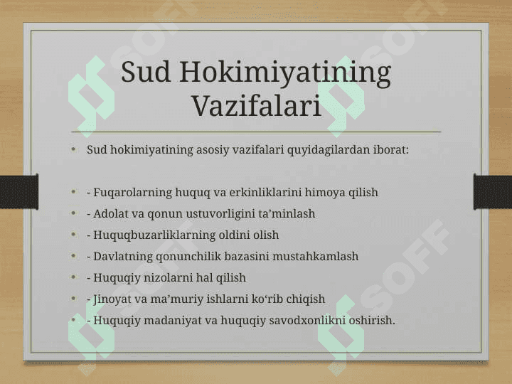 Sud Hokimiyati Tizimi 4