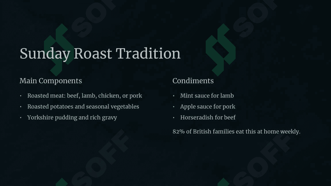 English meals 3