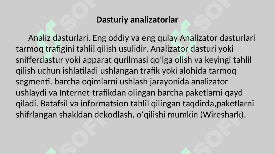 Амалий поғона протоколлари HTTP,Telnet, FTP, TFTP, NTP 5