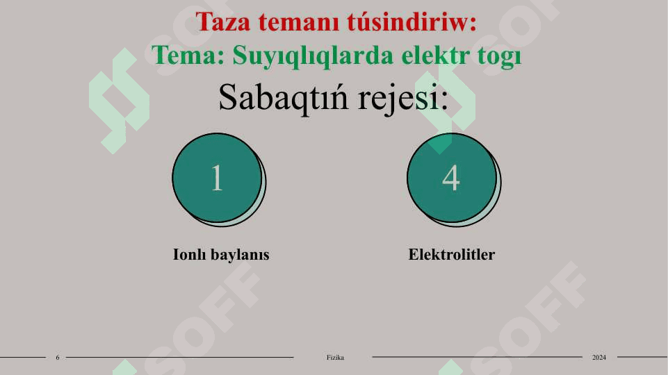 Suyıqlıqlarda elektr togı 6