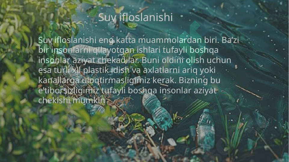 Ekologiya va tabiatni asrash 4