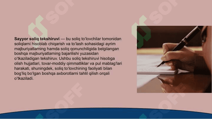 Soliq to`lovi shakllari 7
