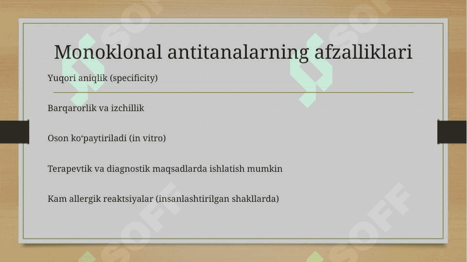 Monoklonal antina olish . 4