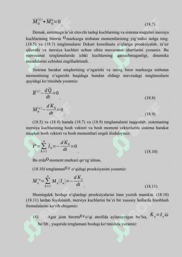 Dalamber prinsipi 5