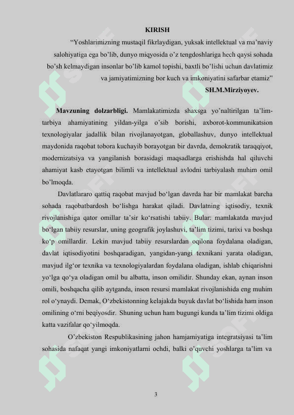 Geometriya elementlarini o’qitish 3