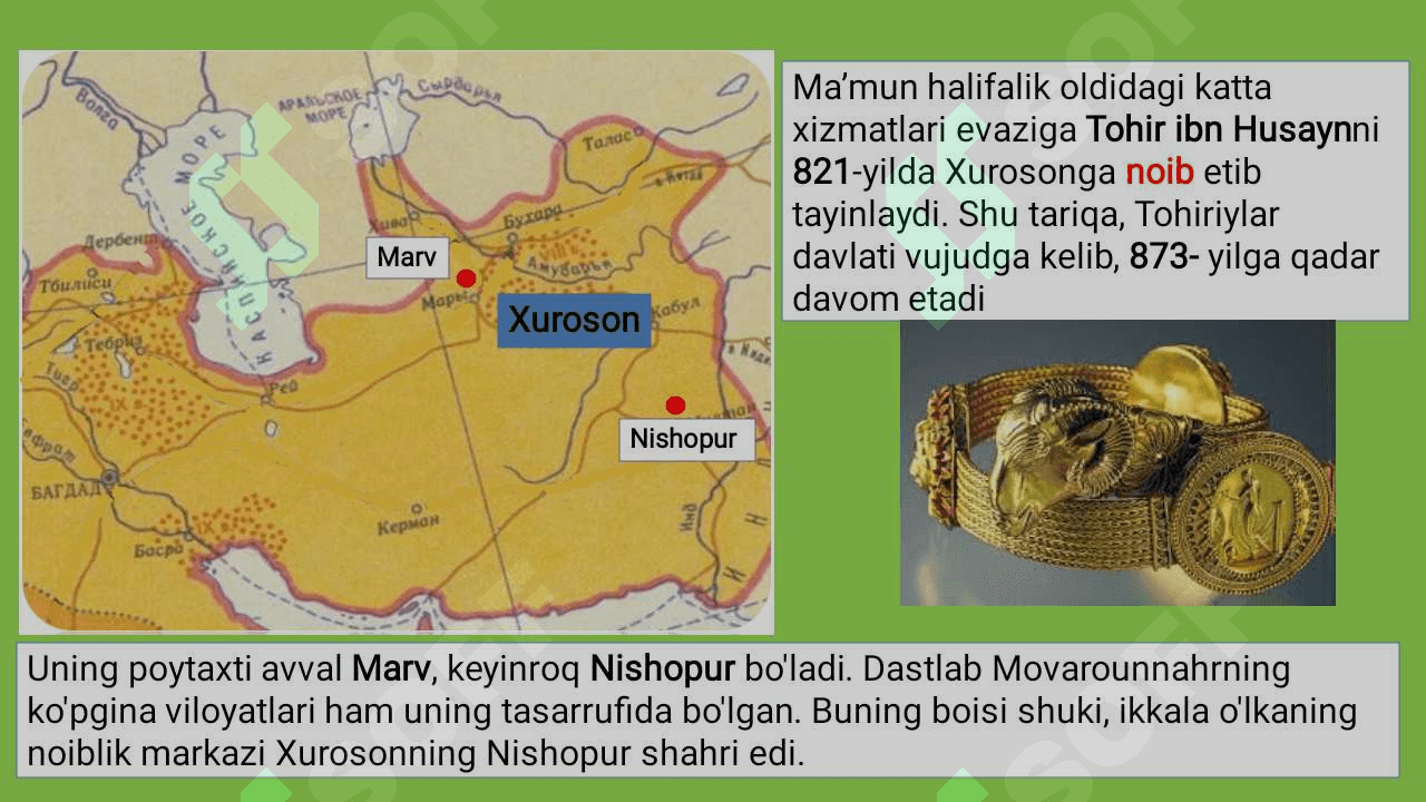 IX-XII asrlarda o`zbek davlatchiligi 3