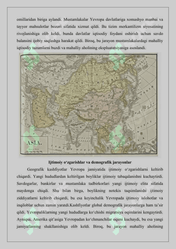 Yangi davrda Osiyo tarixiy geografiyasi 25 3