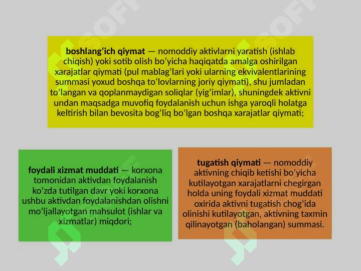 Asosiy    vositalari    va   boshqa oborotdan    tashqari   aktivlar  tahlili 3