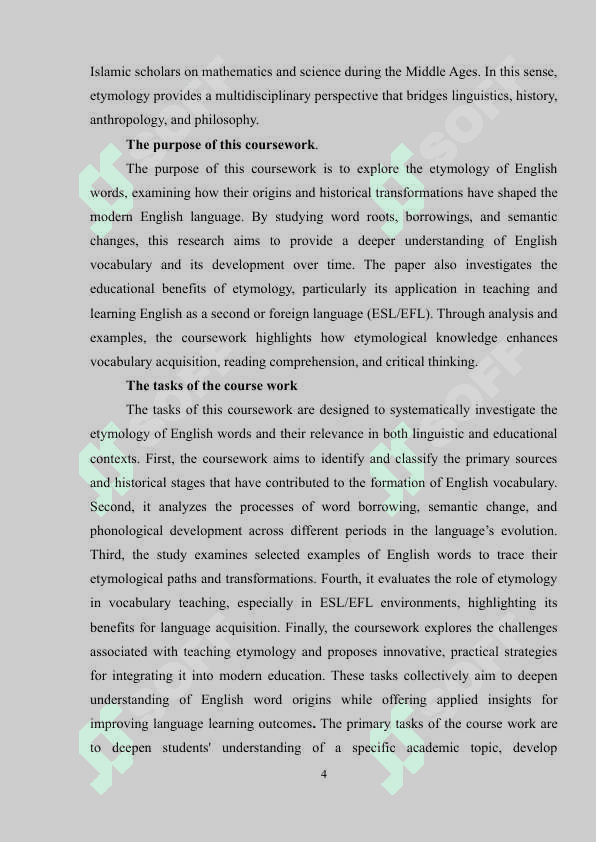 ETYMOLOGY OF ENGLISH WORDS 4