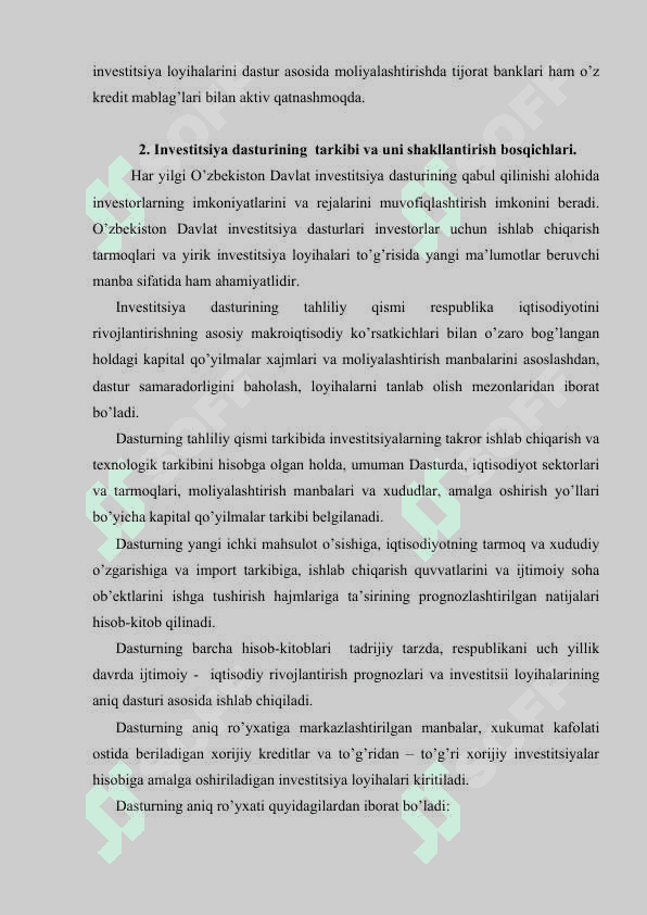 Davlat investitsiya dasturi 6