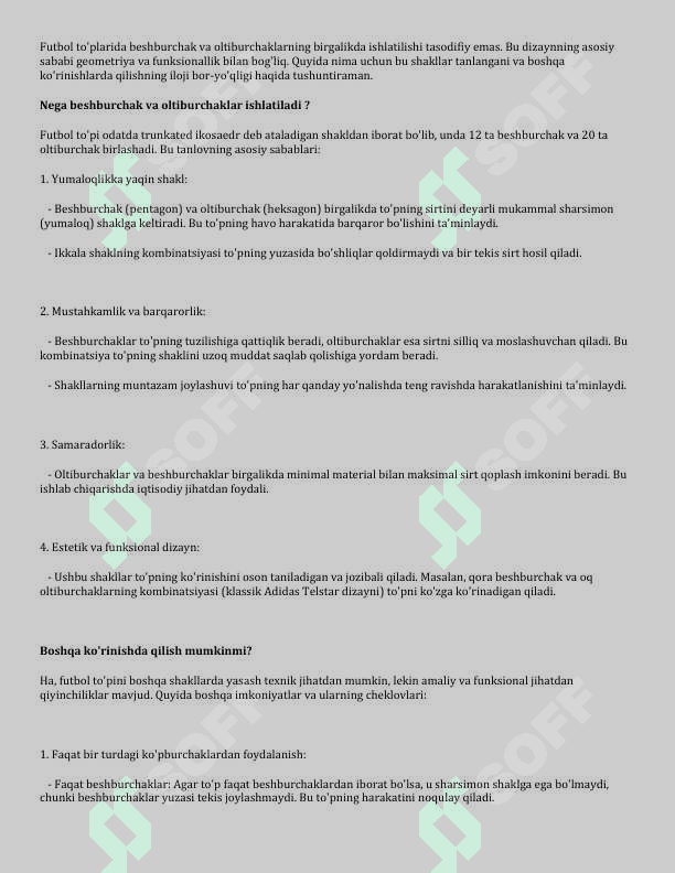 Loyiha ishi Muntazam ko'pburchaklar 2