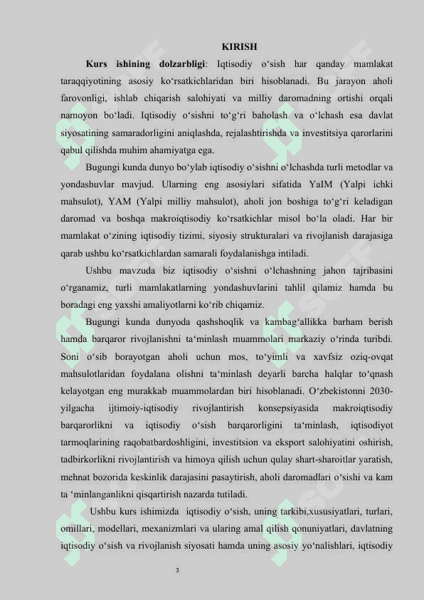 IQTISODIY O'SISHDA DAVLATNING PUL KREDIT SIYOSATI 2