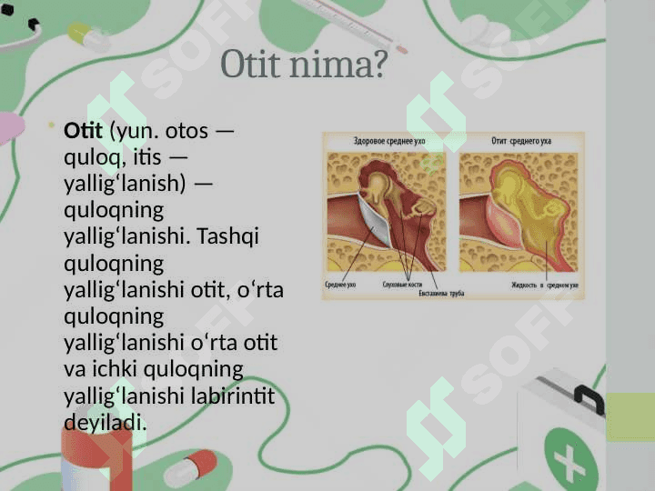 O'tkir va surunkali otitlar 3