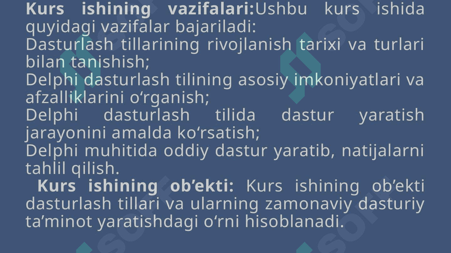 DELPHI TILIDA DASTURLASH ASOSLARI 4