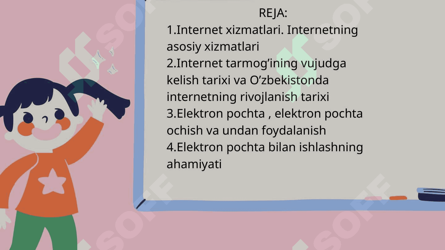 ELEKTRON POCHTA BILAN ISHLASHNING AHAMIYATI 2