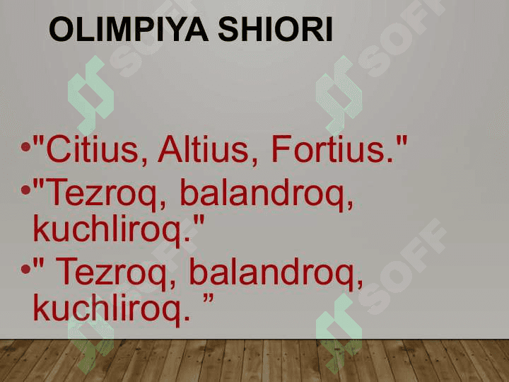 Olimpiada SPORT 6