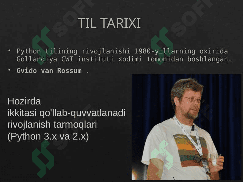PYTHON DASTURLASH TILI 5